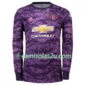 Camisolas de Futebol Manchester United Guarda Redes Equipamento Principal 2019/20 Manga Comprida